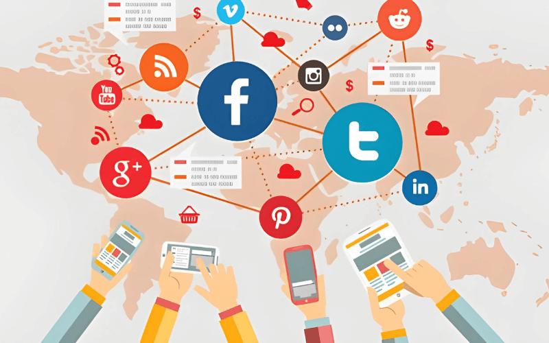 Các mạng xã hội phổ biến hiện nay