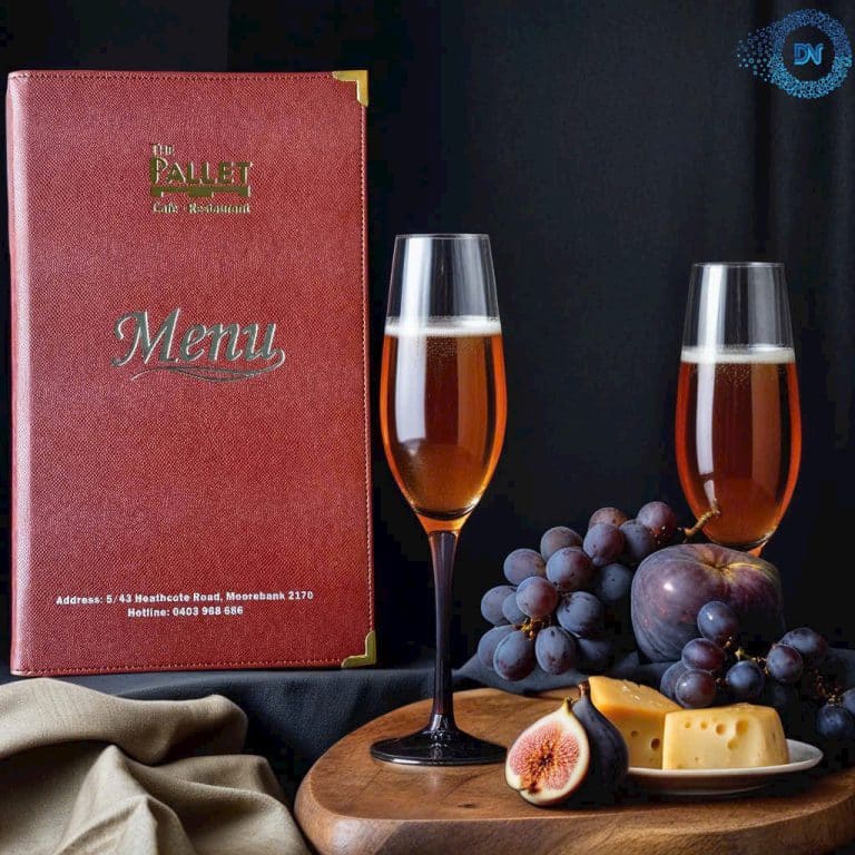 In Menu Bìa Da Sang Trọng, Hiện Đại – Nâng Tầm Thương hiệu Nhà Hàng