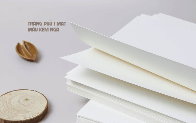 giấy trắng phủ 1 màu