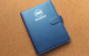 In logo lên sổ tay