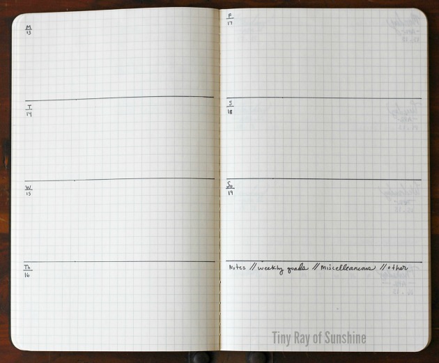 Weekly Layout 1