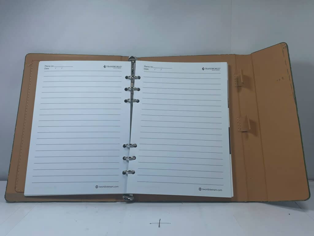 Sổ tay dán gáy A5 ST09