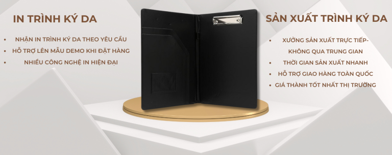 Sản xuất trình ký da