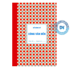 Sổ bìa cứng công văn