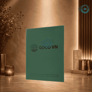 Bìa Chứng Nhận Da PU-CN26