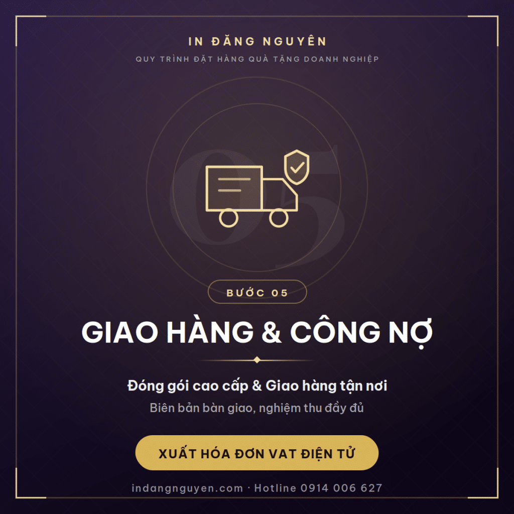Đóng gói cao cấp & Giao hàng tận nơi