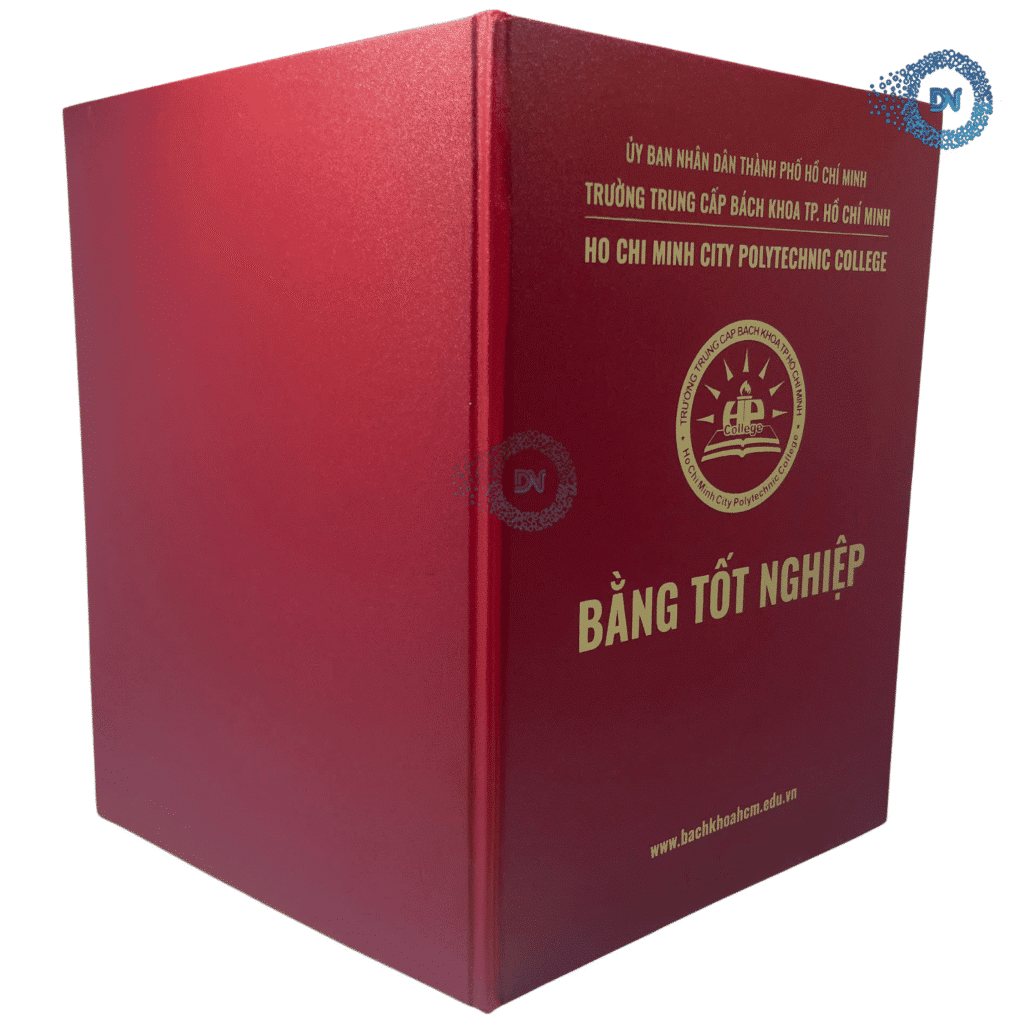 Bìa bằng tốt nghiệp đại học bachkhoahcm
