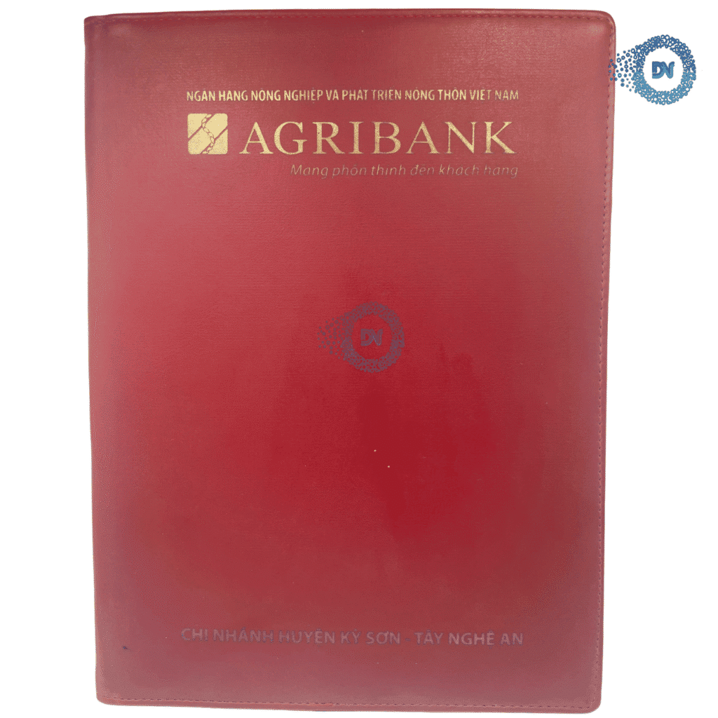Bìa da trình ký Argibank