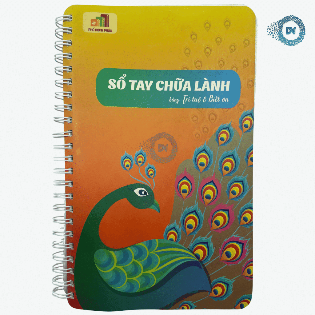 In sổ lò xo Sổ tay chữa lành