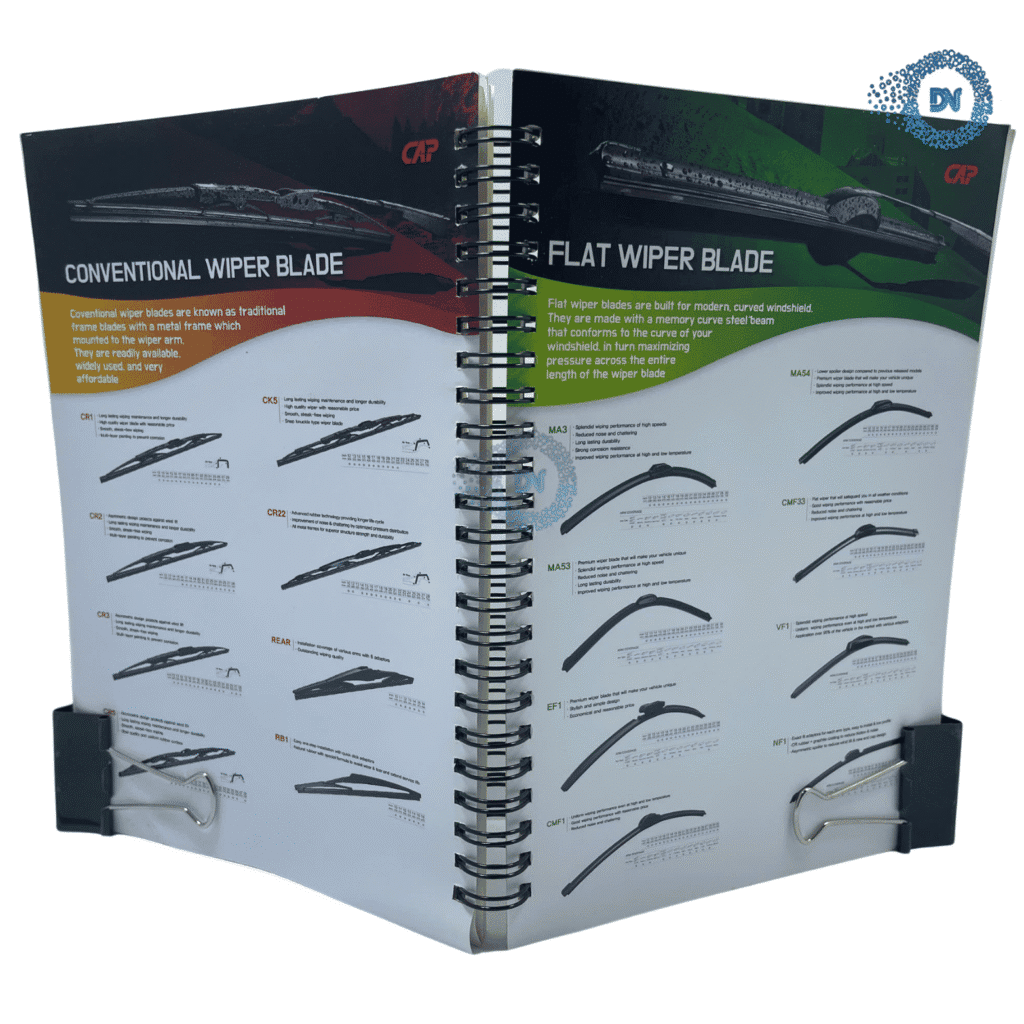 In sổ lò xo theo yêu cầu Flat Wiper Blade
