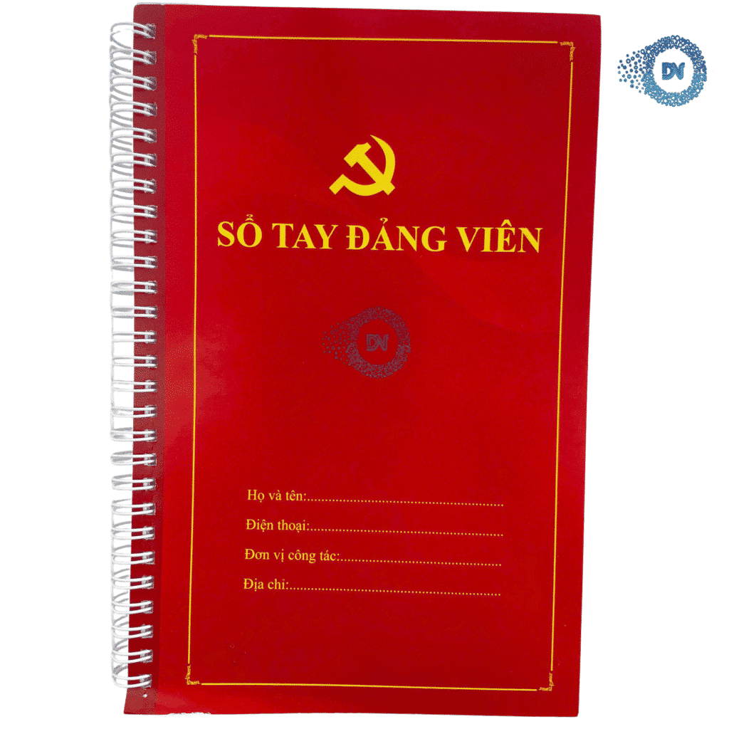Làm sổ tay lò xo Sổ tay Đảng viên