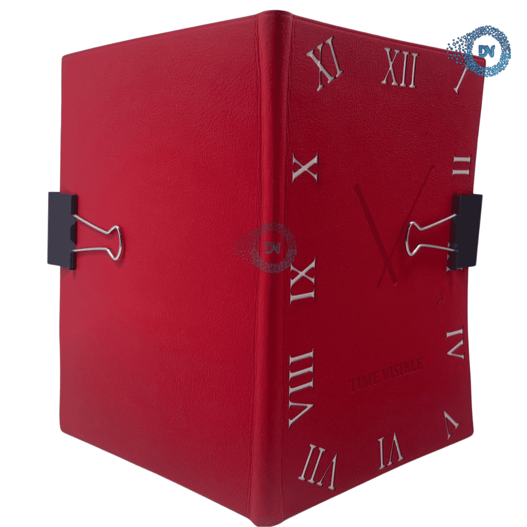 Sổ bìa da đẹp Time visible