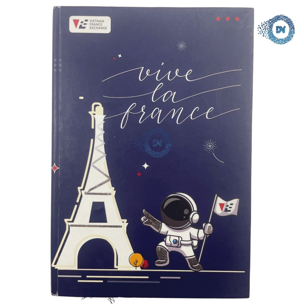 Sổ da cao cấp Hà Nội Vive la France