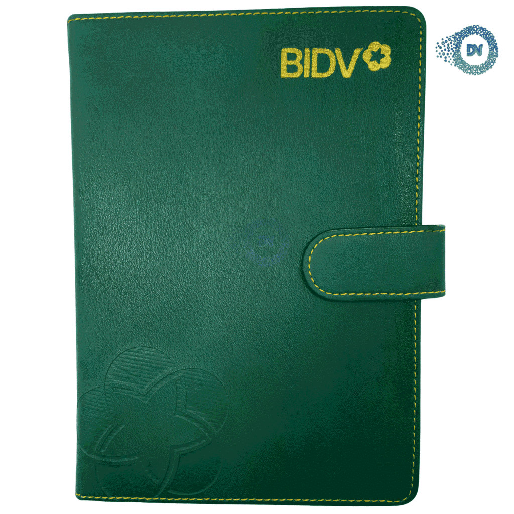 Sổ da quà tặng BIDV