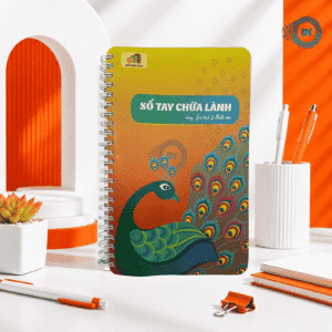In sổ lò xo Sổ tay chữa lành