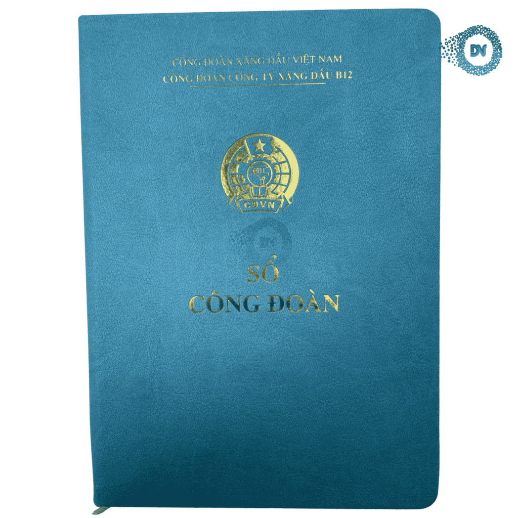Sổ tay in hình theo yêu cầu Sổ Công Đoàn