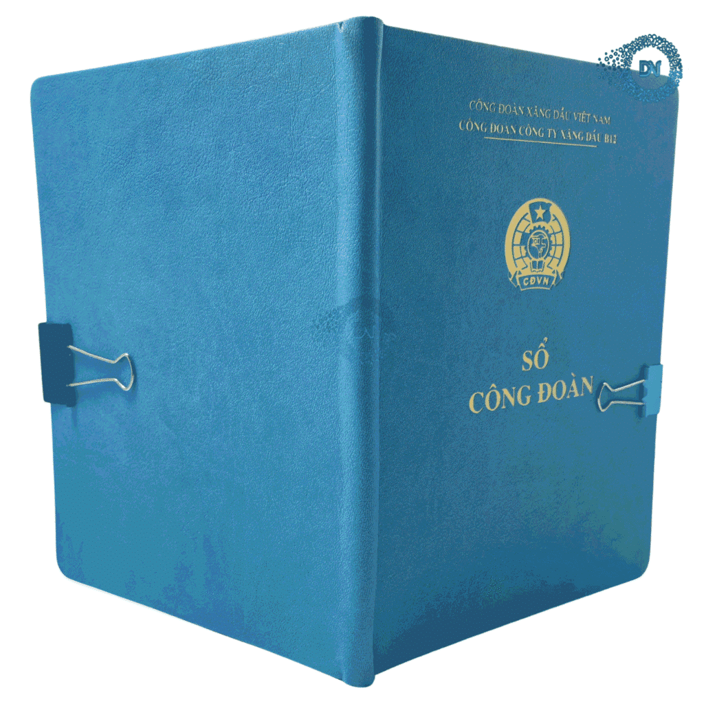 Sổ tay in hình theo yêu cầu Sổ Công Đoàn