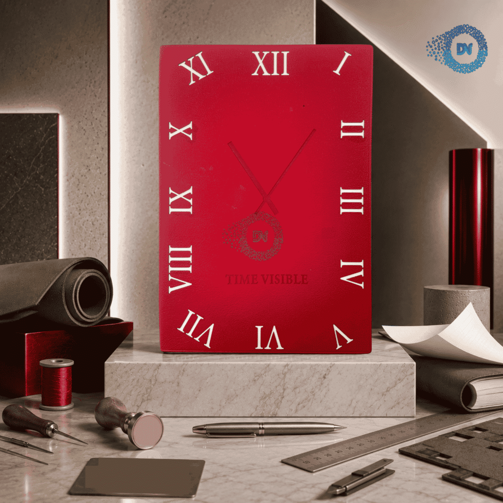 Sổ bìa da đẹp Time visible